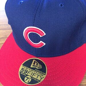 MLB Chicago Cubs New Era 59 Fifty Men's Fitted Hat Size 7 7/8